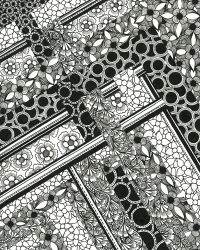 black & white design